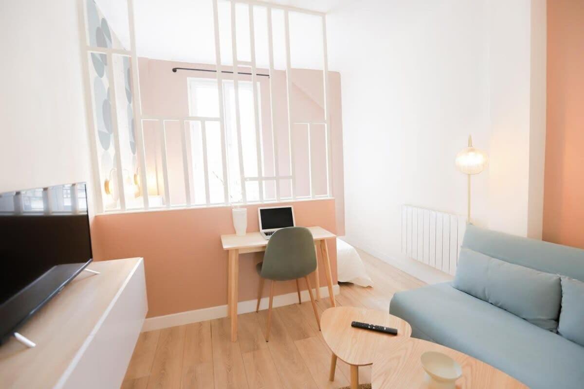 Appart' Hotel Pink Cosy 5Min Rer Proche Paris Aubervilliers Eksteriør bilde